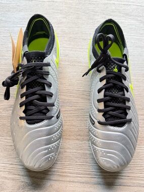 Men Size 5.5 Nike Legend 10 Elite FG PRO Soccer Cleat Metallic Silver HF8980-001